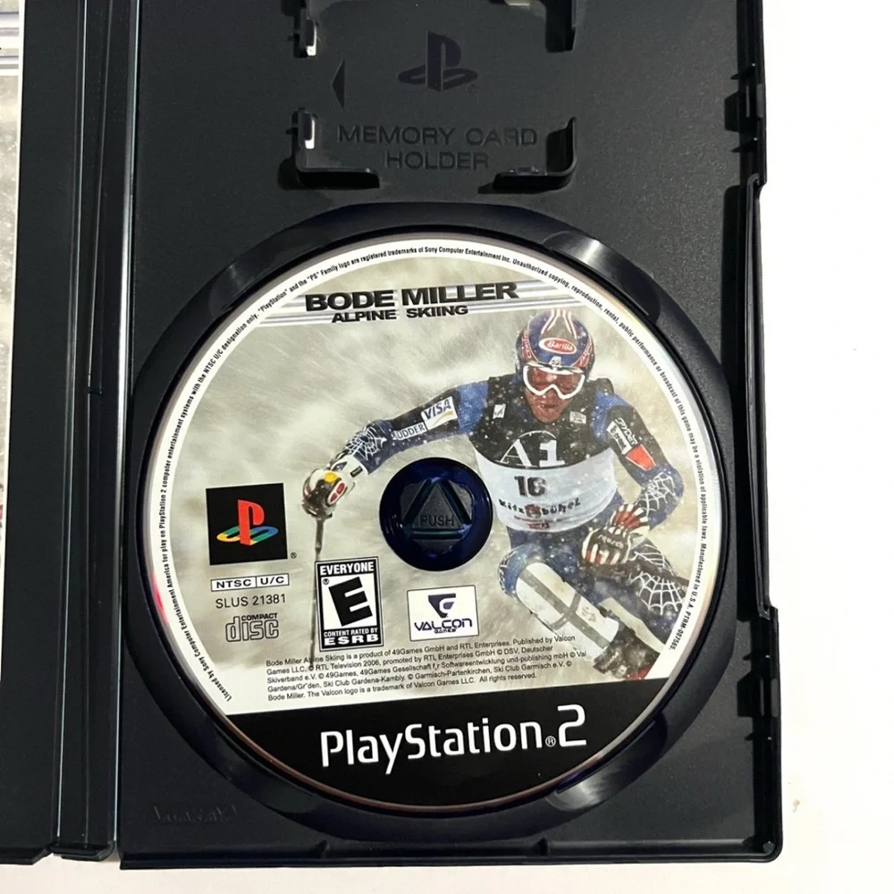 Bode Miller Alpine Skiing (Sony PlayStation 2, 2006) Complete.